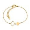 Chic Princess Yellow Gold Plated Bracelet