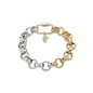 The Chain Addiction bi-color thick chain bracelet-