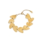 Hearts’ Symphony gold plated bracelet hearts motif-
