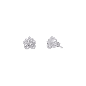 Fashionable.Me Silver Earrings with Acroceramo Motif-