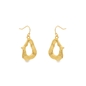 Treasure Lust short gold plated dangle earrings-