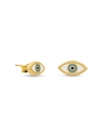 Eyez on me gold plated studs with eye motif