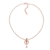 On Key Rose Gold Plated Short Necklace