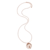 Style Bonding Rose Gold Plated Long Necklace