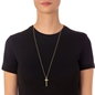 Carma 18k Yellow Gold Plated Brass Long Necklace-