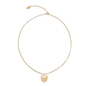 Fashionable.Me Gold Plated Chain Necklace With Cat Motif-