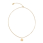 Fashionable.Me Gold Plated Chain Necklace With Akrokeramo Motif-