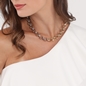 The Chain Addiction bi-color short thick chain necklace-