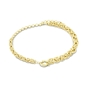 The Chain Addiction gold plated thick chain necklace/bracelet with double clasp-