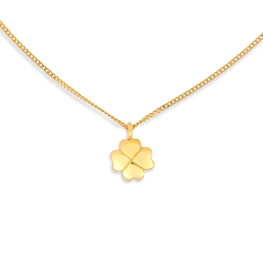 Fashionable.Me Gold Plated Chain Necklace with H4H Motif-