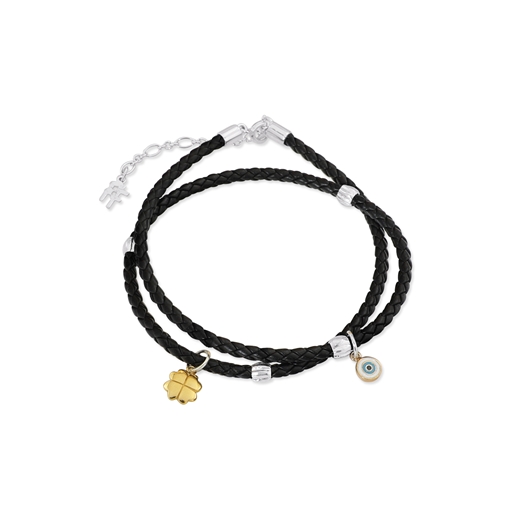 Fashionable.Me necklace/bracelet with H4H and evil eye motifs-