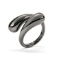 Style Drops Gun Plated Ring-