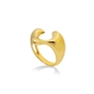 Beauty Flow gold plated ring-