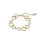 The Chain Addiction gold plated bracelet with pearls-