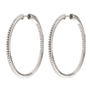 The Essentials Silver 925 Large Hoop Earrings