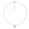 Discus Silver 925 Short Necklace