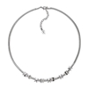 Love Memo Silver Plated Short Necklace