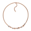 Love Memo Rose Gold Plated Short Necklace