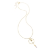 Wishing On Silver 925 18k Yellow Gold Plated Long Necklace
