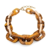 Impress Me wood and resin chain necklace
