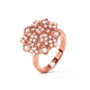 FF Bouquet Silver 925 Rose Gold Plated Small Ring