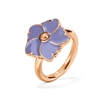 Bloom Bliss Rose Gold Plated Small Motif Ring