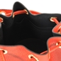 Fab n’ Classy orange leather bucket bag-