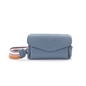 Metropolitan Fab μικρή γαλάζια δερμάτινη crossbody τσάντα-