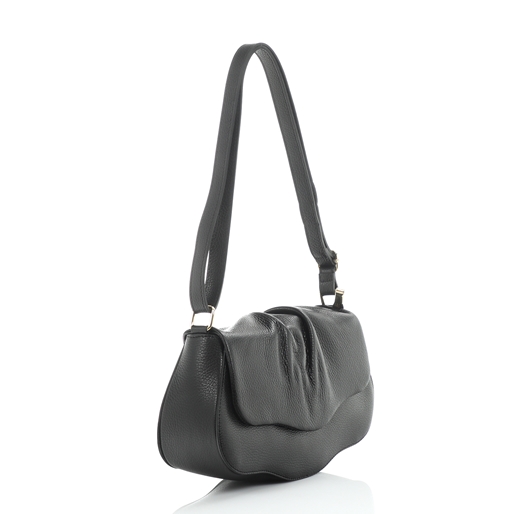 Metropolitan Fab medium black leather crossbody bag-