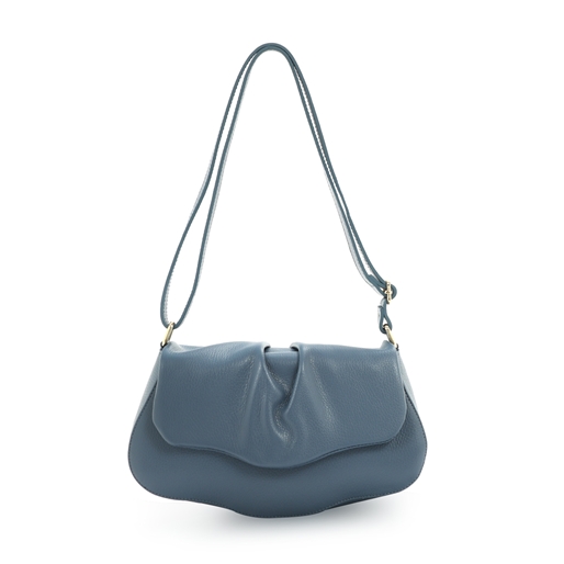 Metropolitan Fab medium light blue leather crossbody bag-