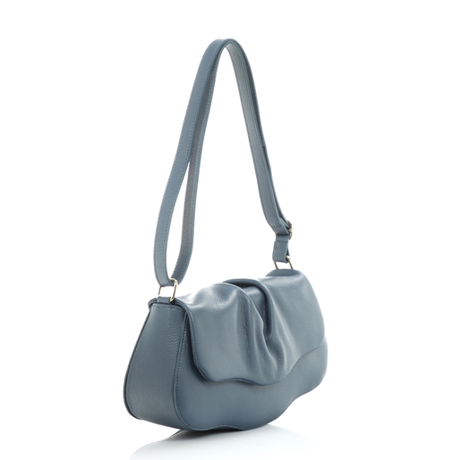 Metropolitan Fab medium light blue leather crossbody bag-