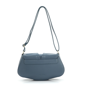 Metropolitan Fab medium light blue leather crossbody bag-