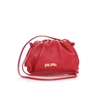 Metropolitan Fab μικρή κόκκινη δερμάτινη τσάντα crossbody