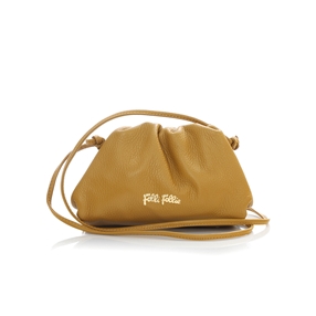 Metropolitan Fab μικρή κίτρινη δερμάτινη τσάντα crossbody-