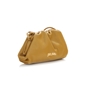 Metropolitan Fab μικρή κίτρινη δερμάτινη τσάντα crossbody-