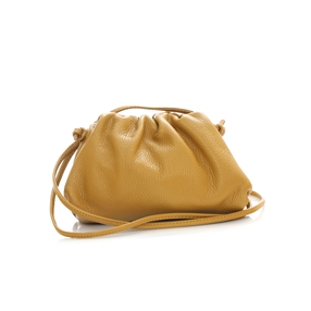 Metropolitan Fab yellow leather small crossbody bag-