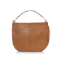Metropolitan Fab large brown leather hobo bag-