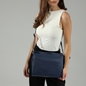 Metropolitan Fab medium blue leather shoulder bag-