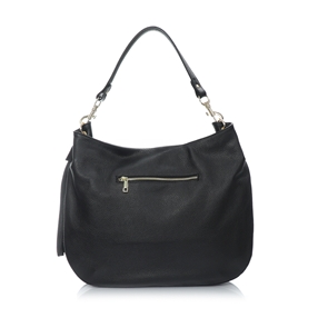 Metropolitan Fab large black leather shoulder bag-