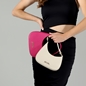 Metropolitan Fab fuchsia leather mini shoulder bag-