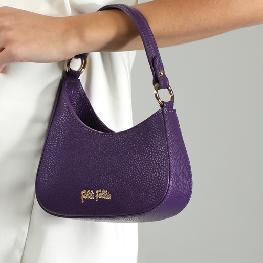 Metropolitan Fab purple leather mini shoulder bag-