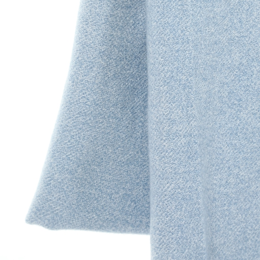 Scarf from wool light blue  -