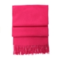 Knitted scarf from cashmere fuchsia-