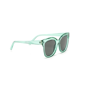 Γυαλιά ηλίου μεγάλη στρογγυλή μάσκα διάφανο πράσινο χρώμα-