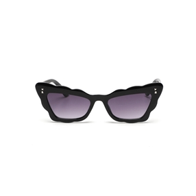 Sunglasses butterfly shape in black color-