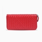 Mini Discoveries weaved red leather wallet-