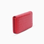 Mini Discoveries weaved red leather wallet-