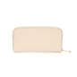 Mini Discoveries large beige leather wallet with zipper-