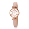 Mini Dynastry Rose Gold Plated Leather Watch
