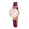 Mini Dynastry Rose Gold Plated Leather Watch